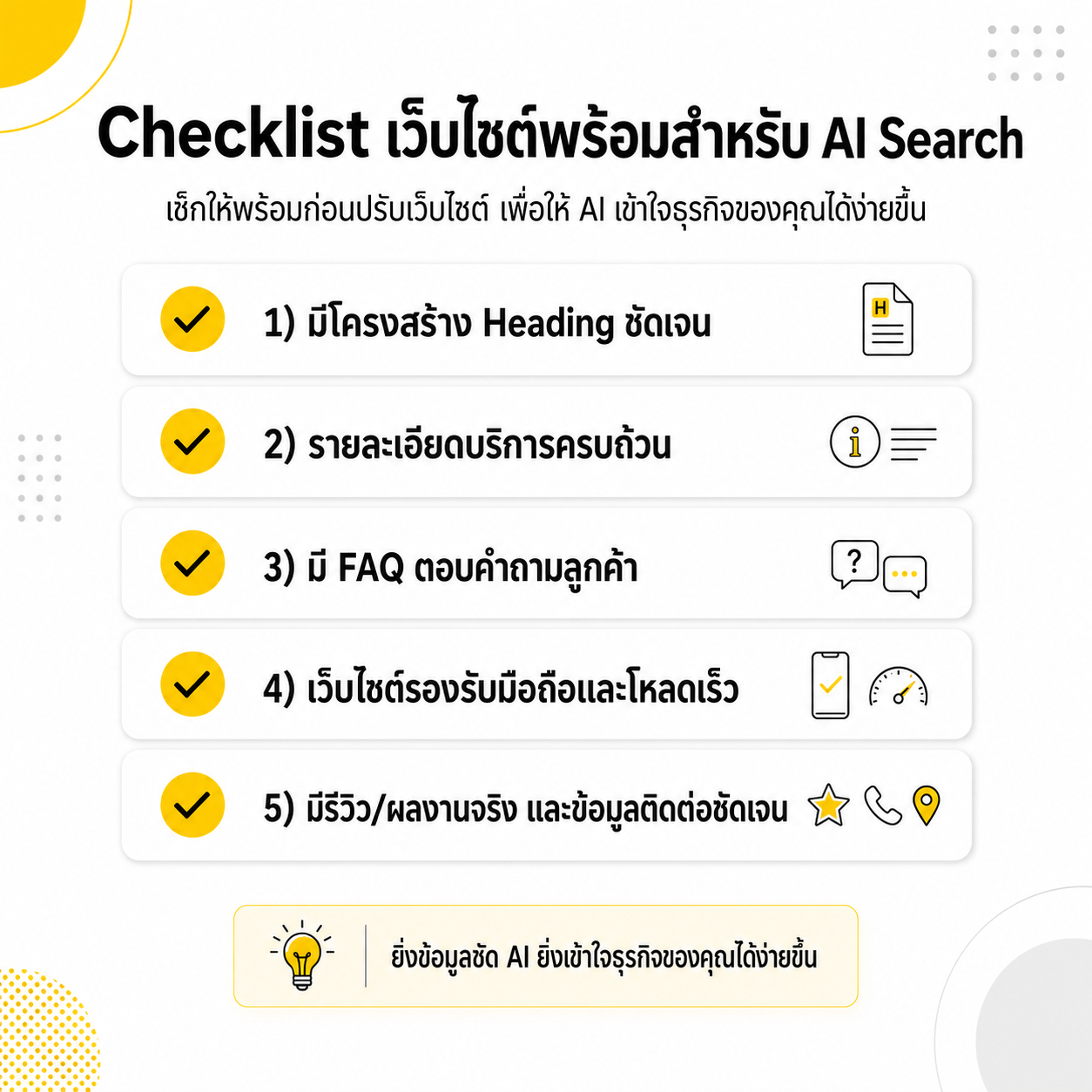 SEO อย่างเดียวอาจไม่พอ เมื่อ AI Search เริ่มเปลี่ยนโลกการค้นหา SEO อย่างเดียวอาจไม่พอ เมื่อ AI Search เริ่มเปลี่ยนโลกการค้นหา